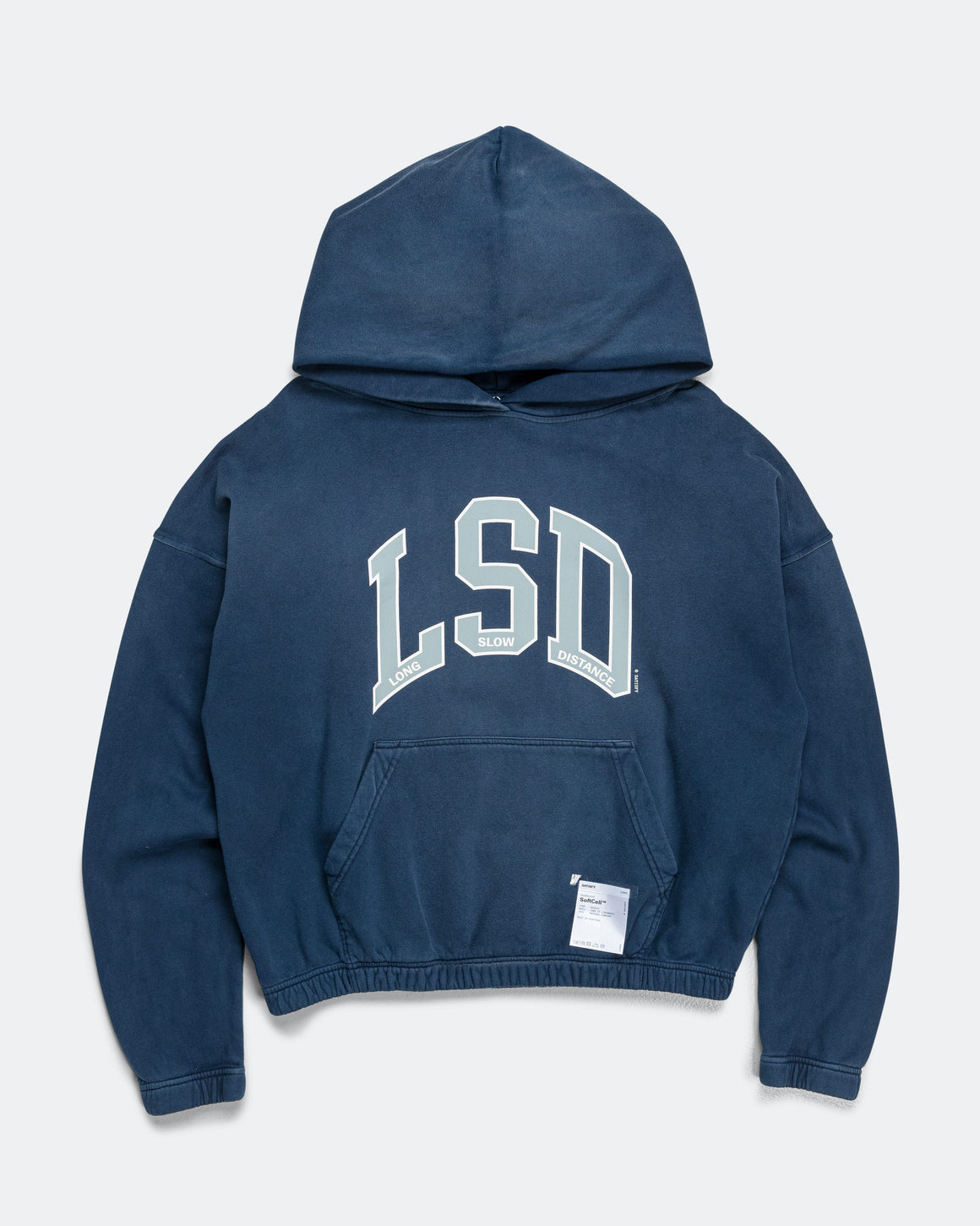 Satisfy - SoftCell Hoodie - Sun Bleached Indigo - Up There Athletics