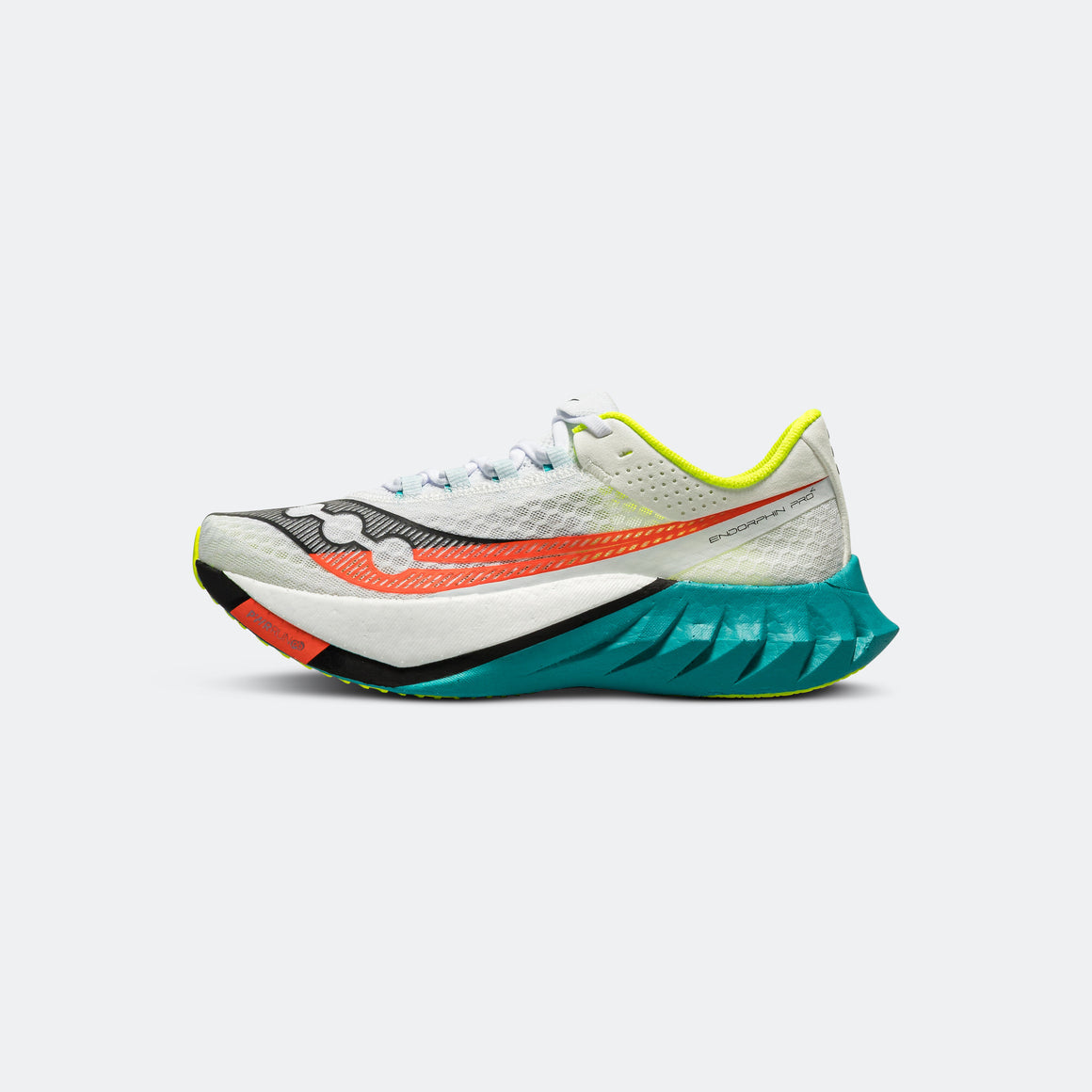 Saucony - Womens Endorphin Pro 4 - White/Mutant - Up There Athletics