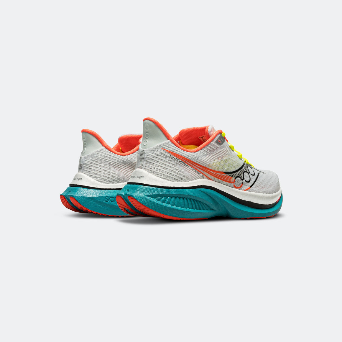 Saucony - Womens Endorphin Speed 5 - White/Mutant - Up There Athletics