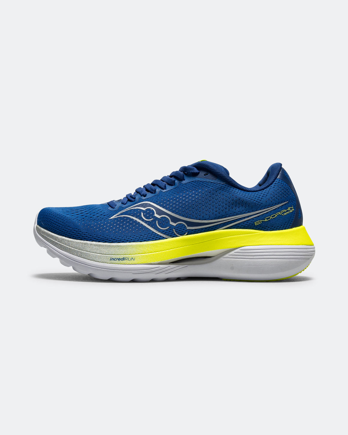 Saucony - Mens Endorphin Trainer - Lapis/Citron - Up There Athletics