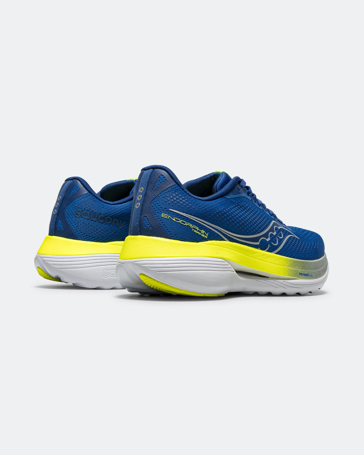 Saucony - Mens Endorphin Trainer - Lapis/Citron - Up There Athletics