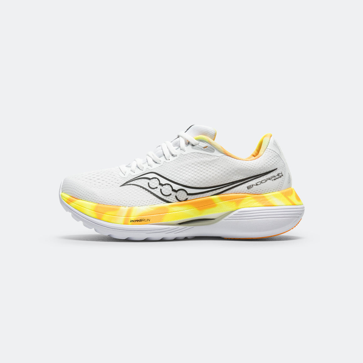 Saucony - Womens Endorphin Trainer - White/Black - Up There Athletics