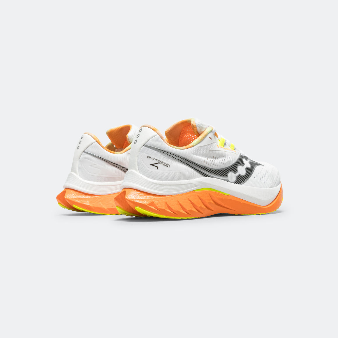 Saucony - Mens Endorphin Speed 4 - White/Peel - Up There Athletics