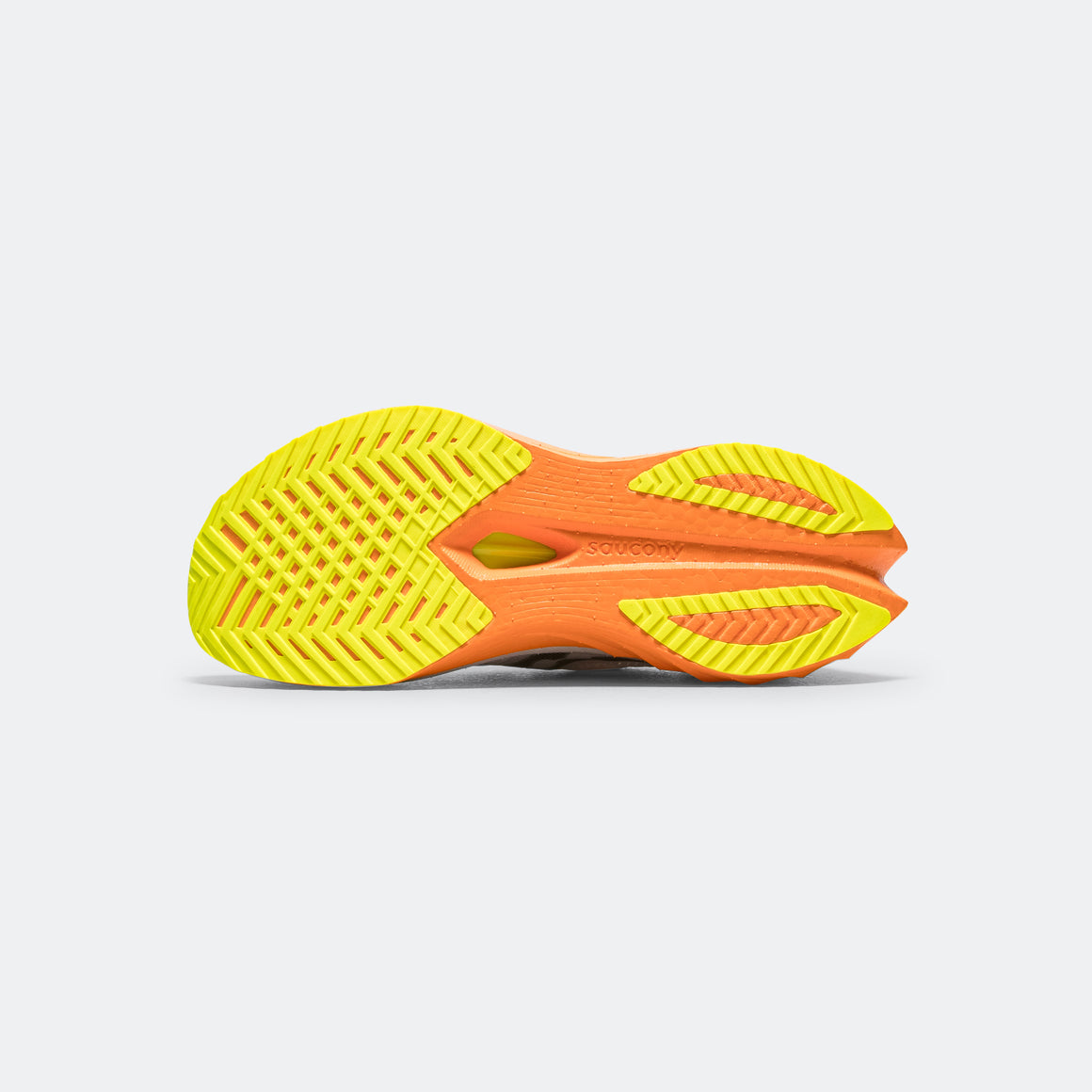 Saucony - Mens Endorphin Speed 4 - White/Peel - Up There Athletics