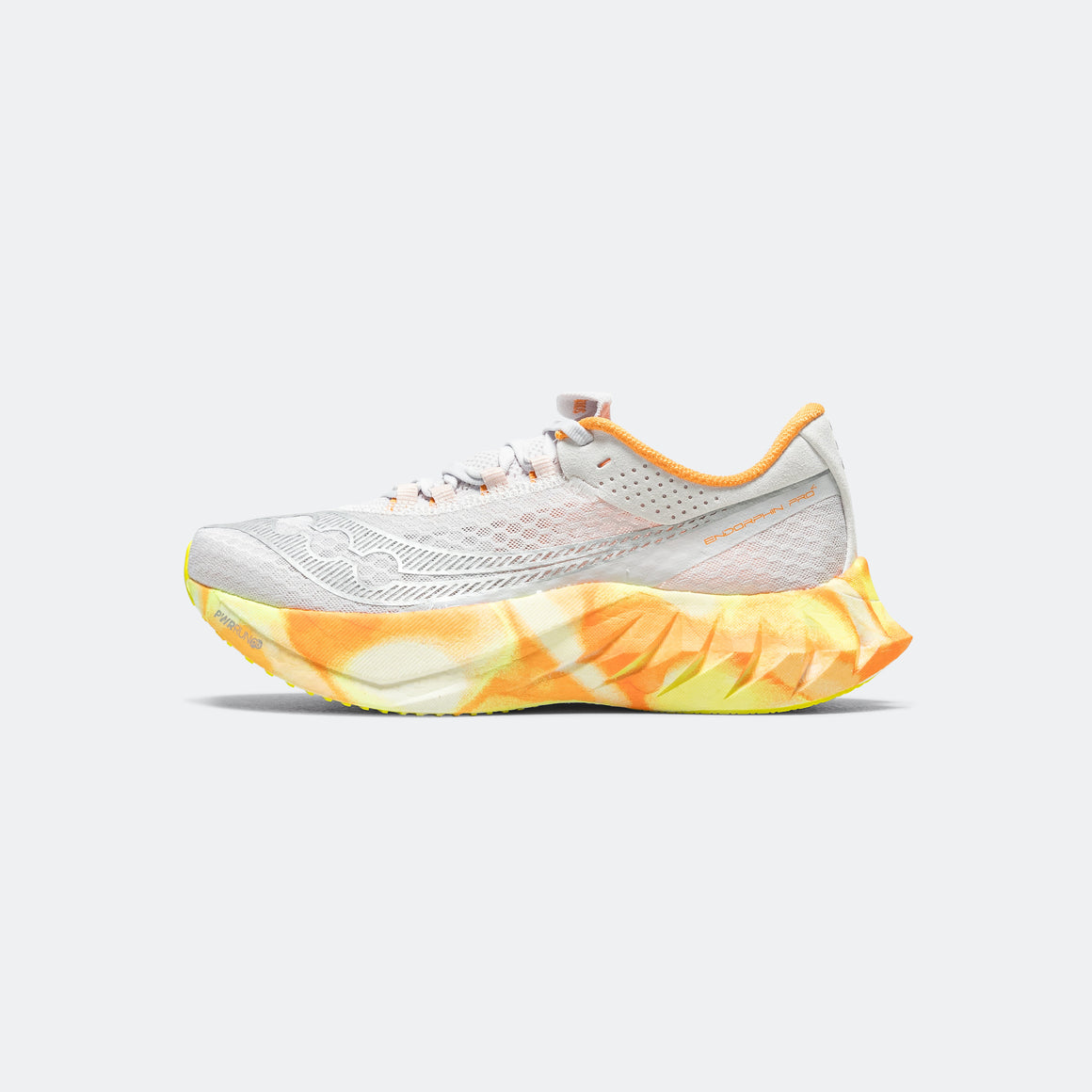Saucony - Womens Endorphin Pro 4 - Fog/Peel - Up There Athletics