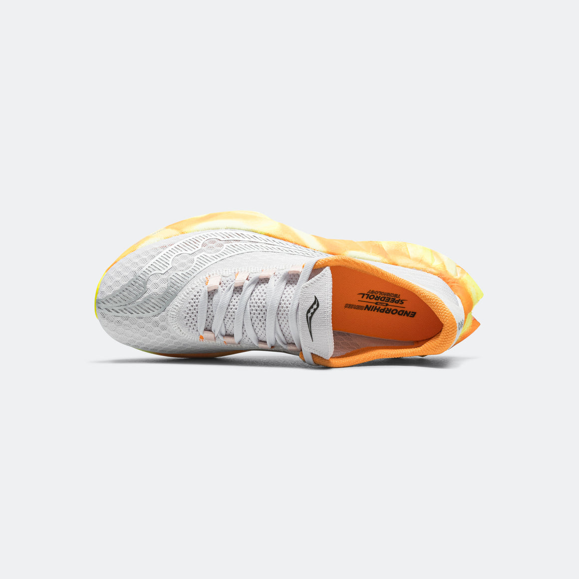Saucony - Womens Endorphin Pro 4 - Fog/Peel - Up There Athletics