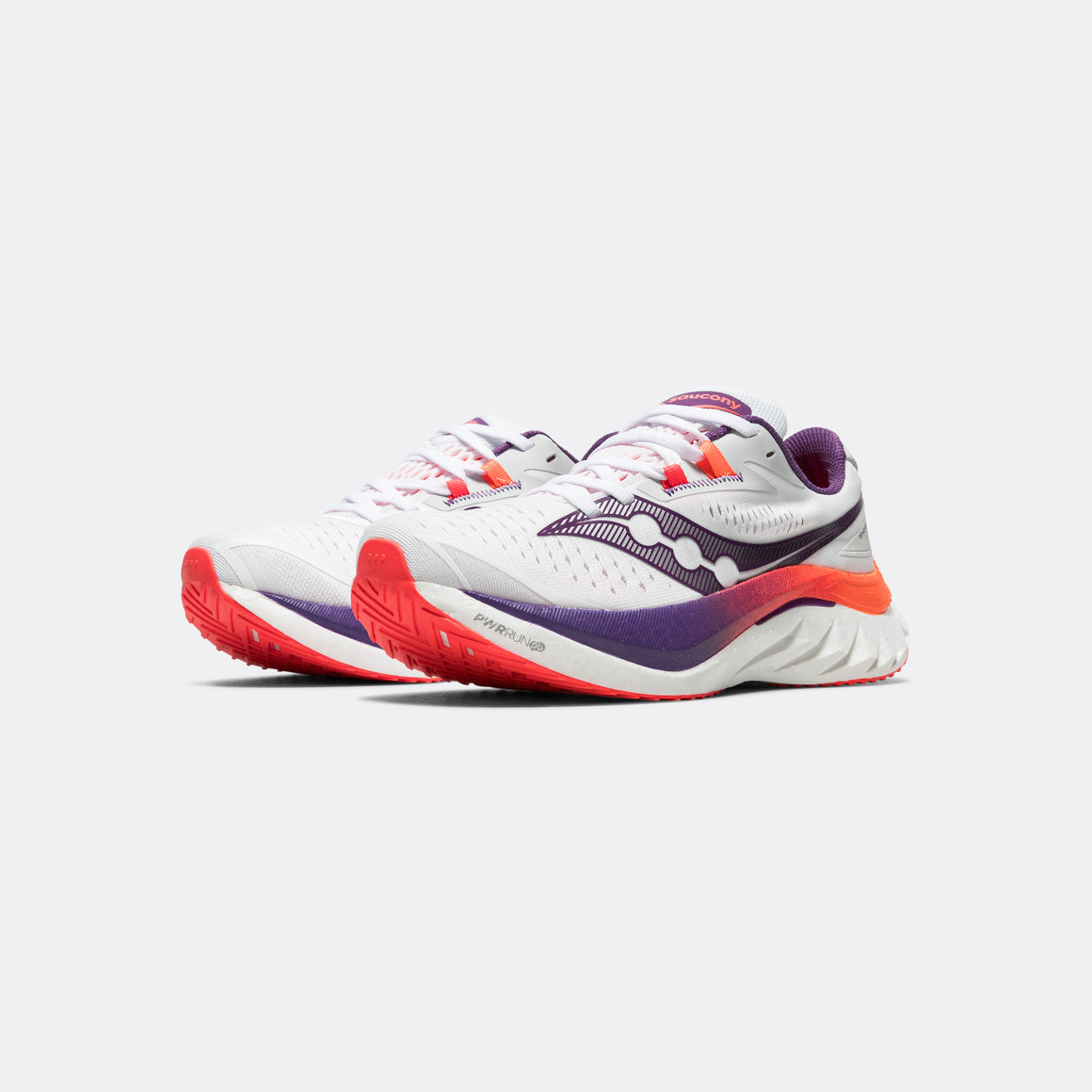 Saucony - Womens Endorphin Speed 4 - White/Violet - Up There Athletics