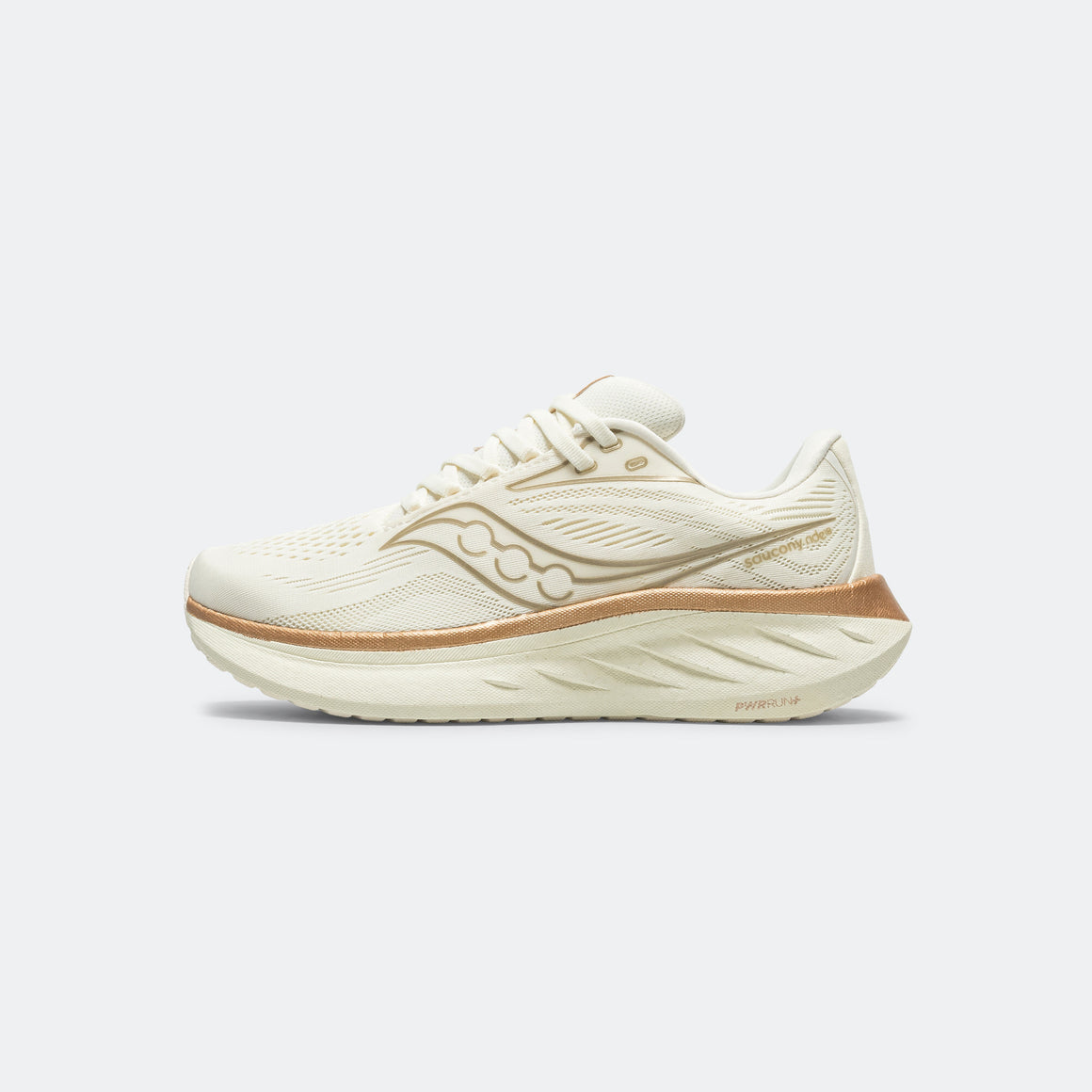 Saucony - Womens Ride 18 - Vanilla - Up There Athletics