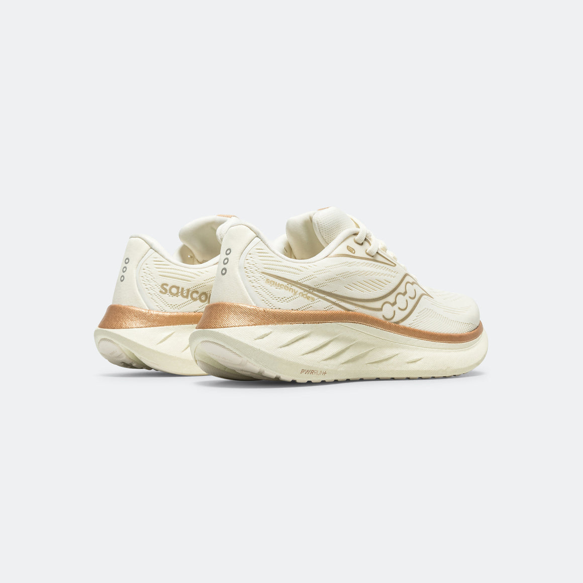 Saucony - Womens Ride 18 - Vanilla - Up There Athletics