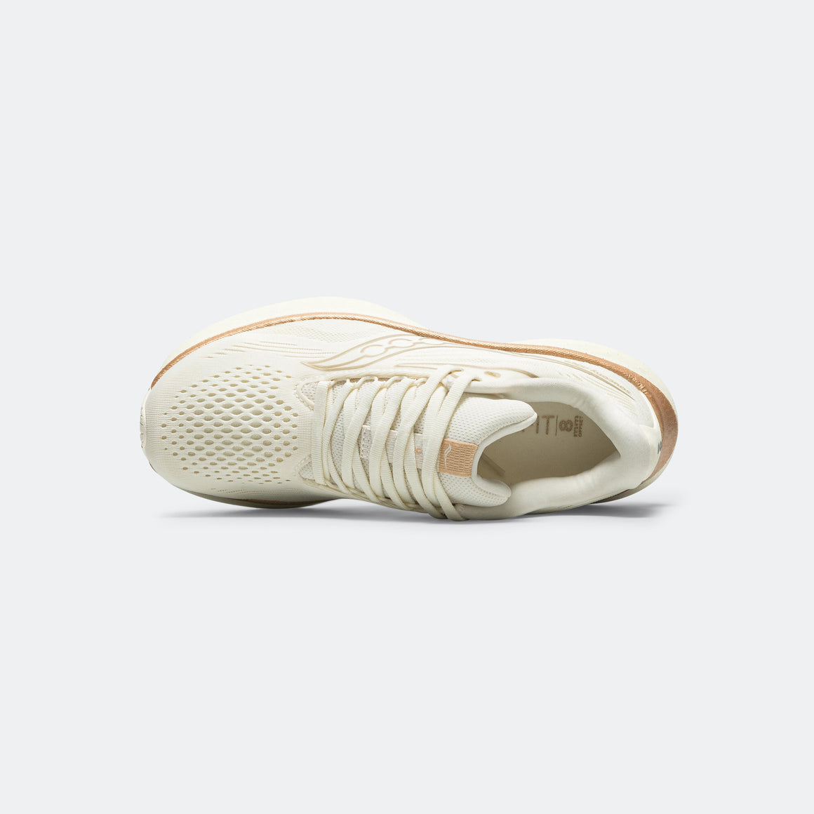 Saucony - Womens Ride 18 - Vanilla - Up There Athletics