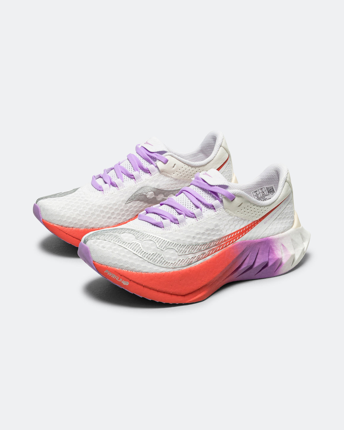Saucony - Womens Endorphin Pro 4 - White/Crocus - Up There Athletics