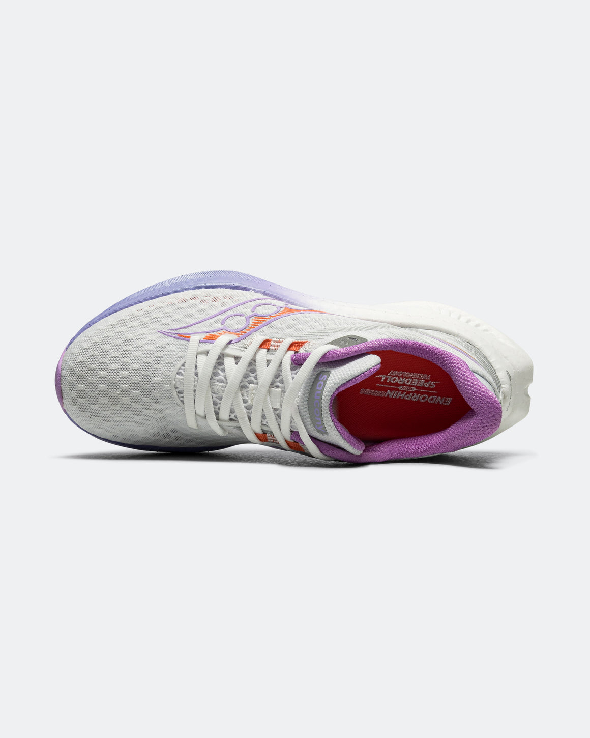 Saucony - Womens Endorphin Speed 5 - White/Crocus - Up There Athletics