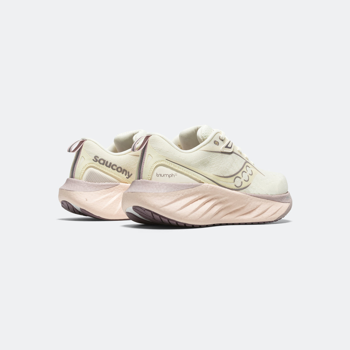 Saucony - Womens Triumph 22 - Vanilla - Up There Athletics