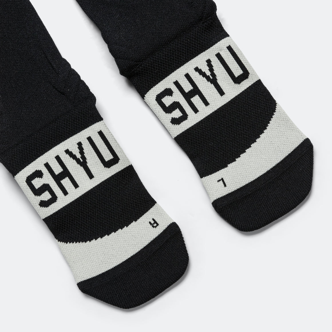 Shyu - Half Crew Training Socks 3 Pack - Black - Up There Athletics