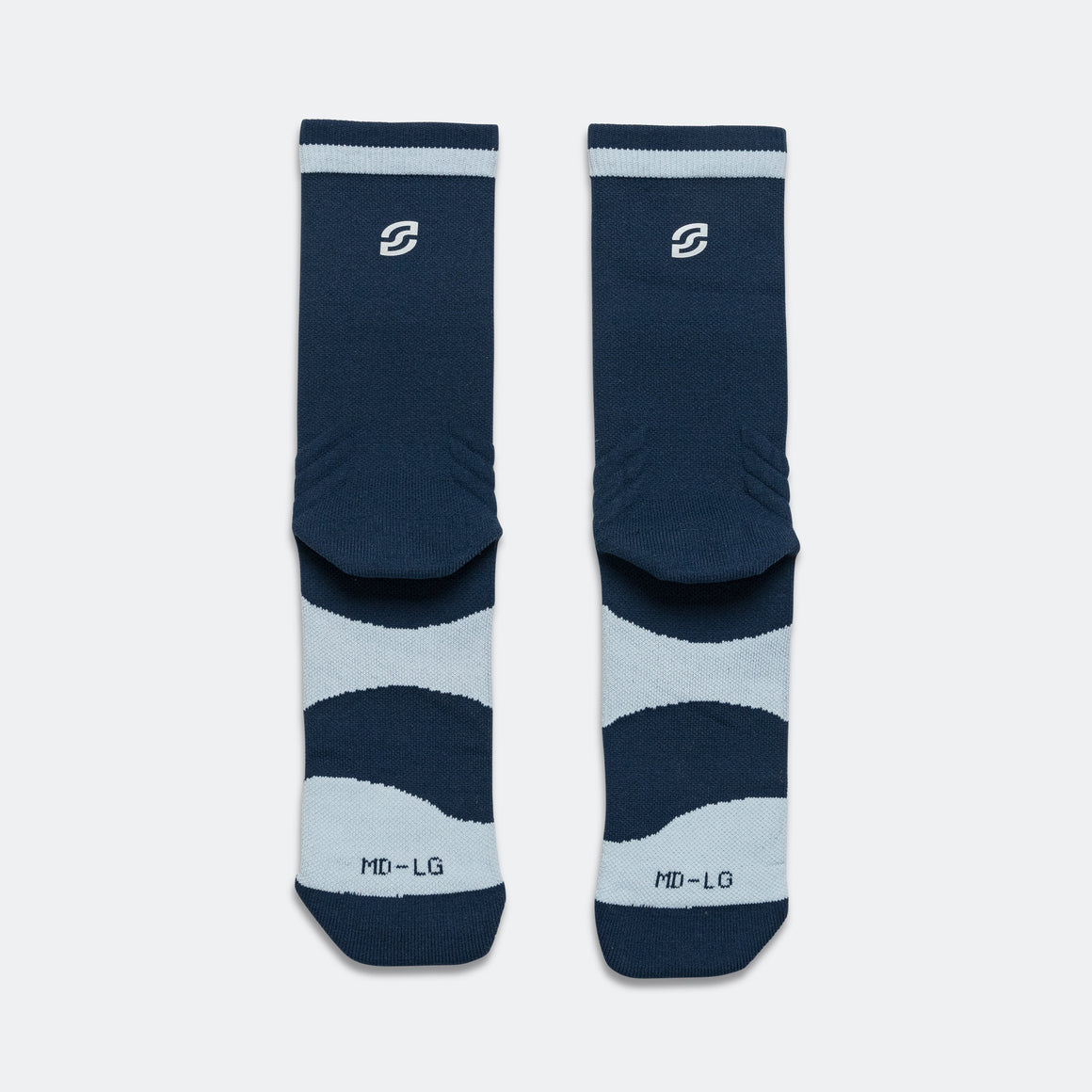Shyu - Half Crew Training Socks 3 Pack - Navy - Up There Athletics