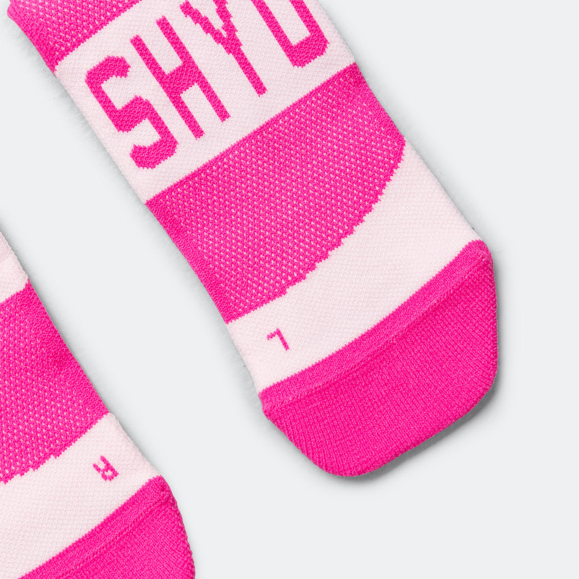 Shyu - Half Crew Training Socks 3 Pack - Pink - Up There Athletics