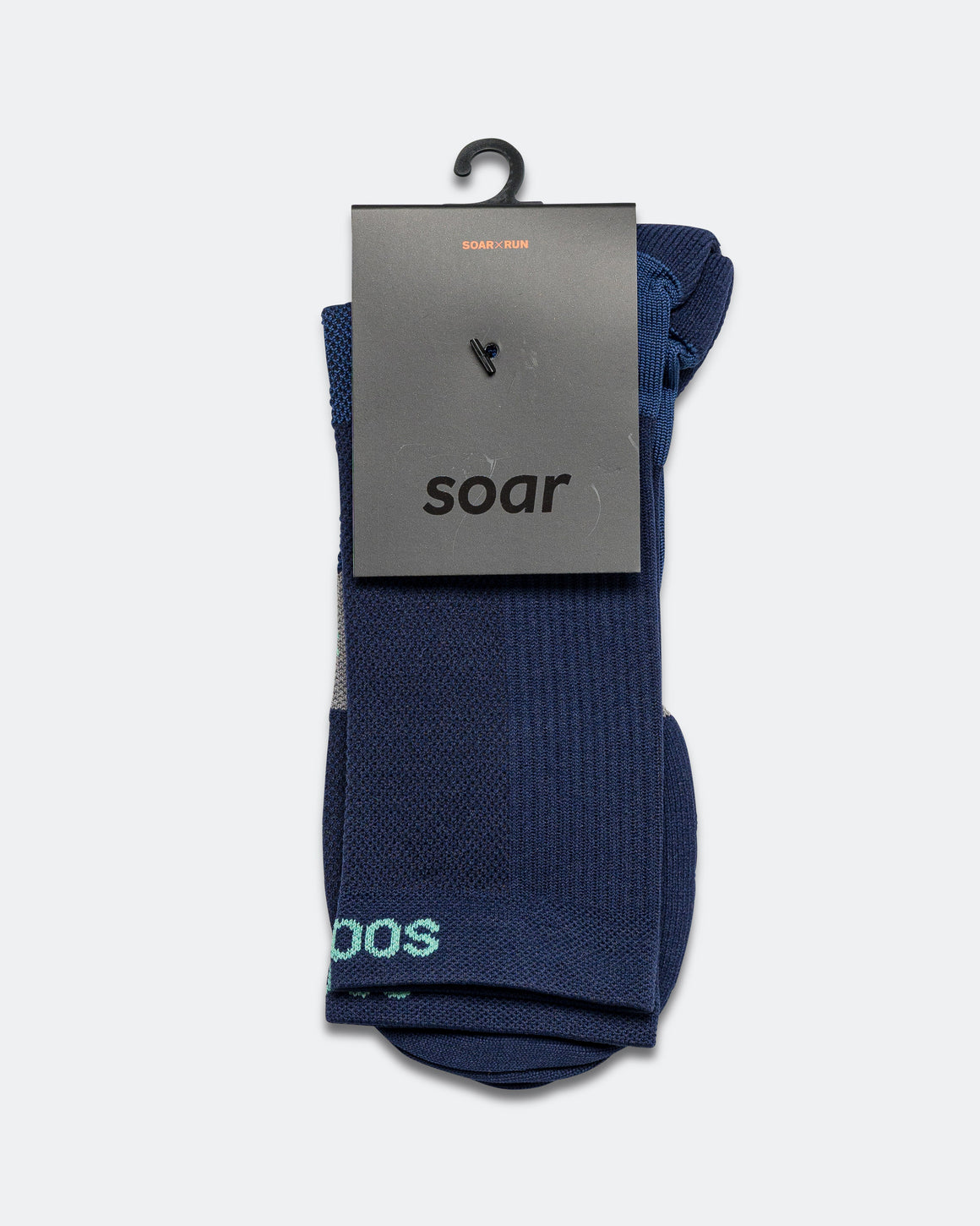 Soar - Core Crew Sock - Navy - Up There Athletics
