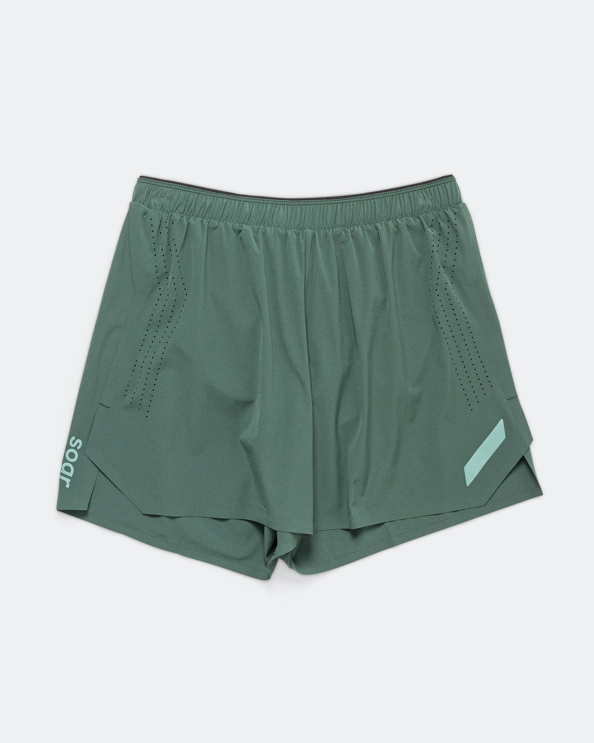 Soar - Mens Run Shorts - Green Gables - Up There Athletics
