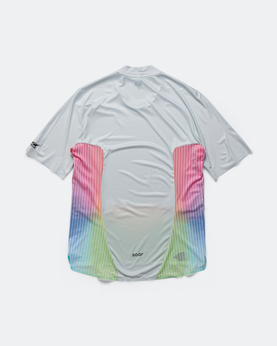 Soar - Mens Trail Race Top x Altra - Rainbow/Grey - Up There Athletics