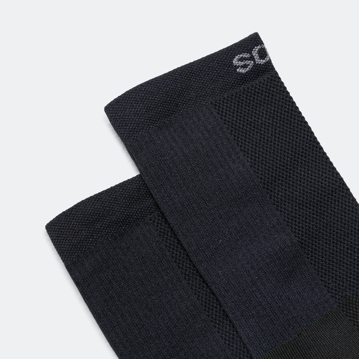 Soar - Crew Socks - Black - Up There Athletics