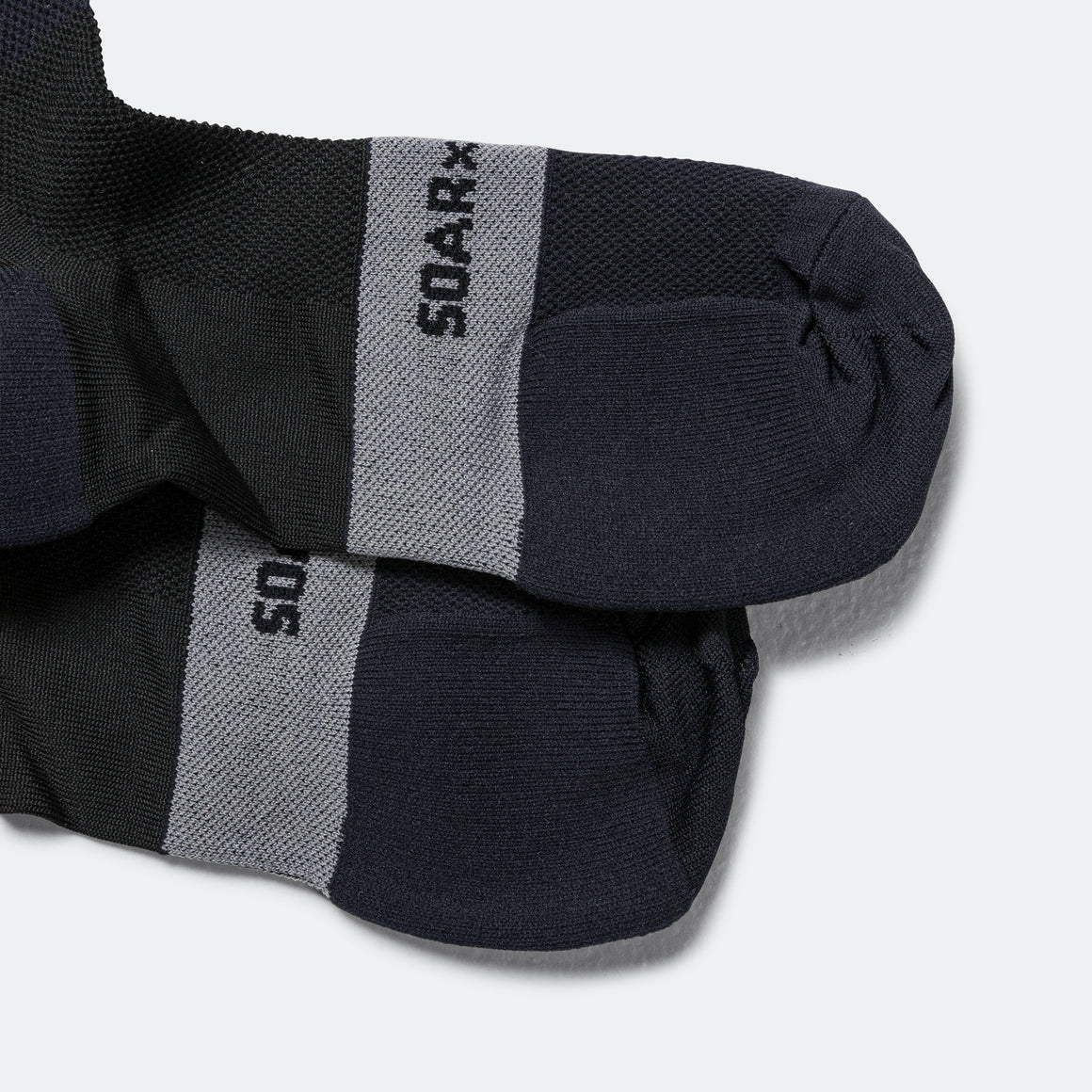 Soar - Crew Socks - Black - Up There Athletics