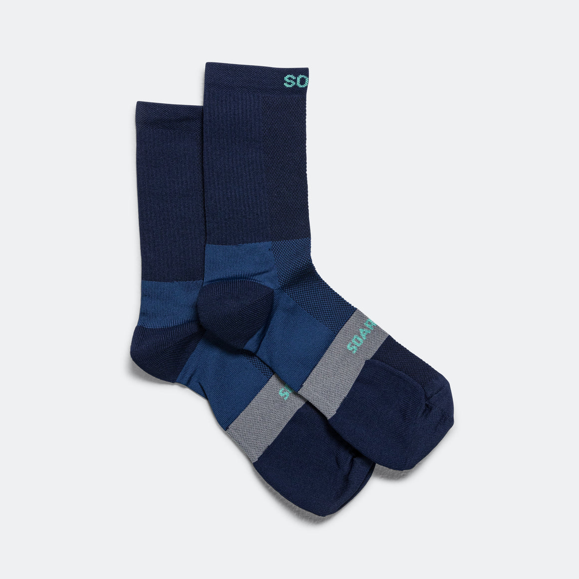 Soar - Crew Socks - Navy - Up There Athletics