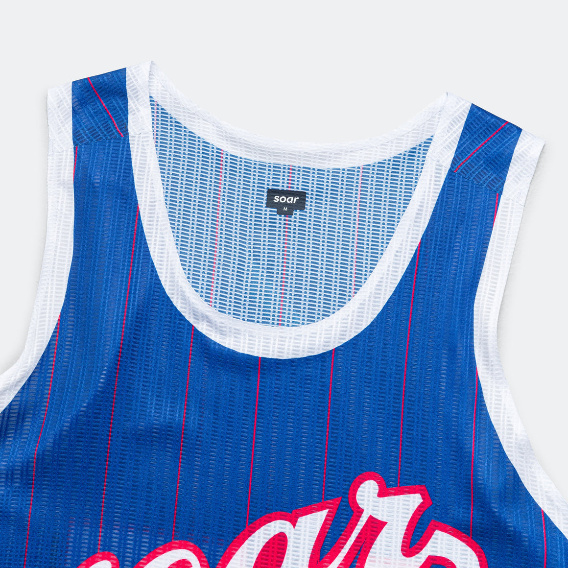 Soar - Mens American Race Vest - Blue/Red - Up There Athletics