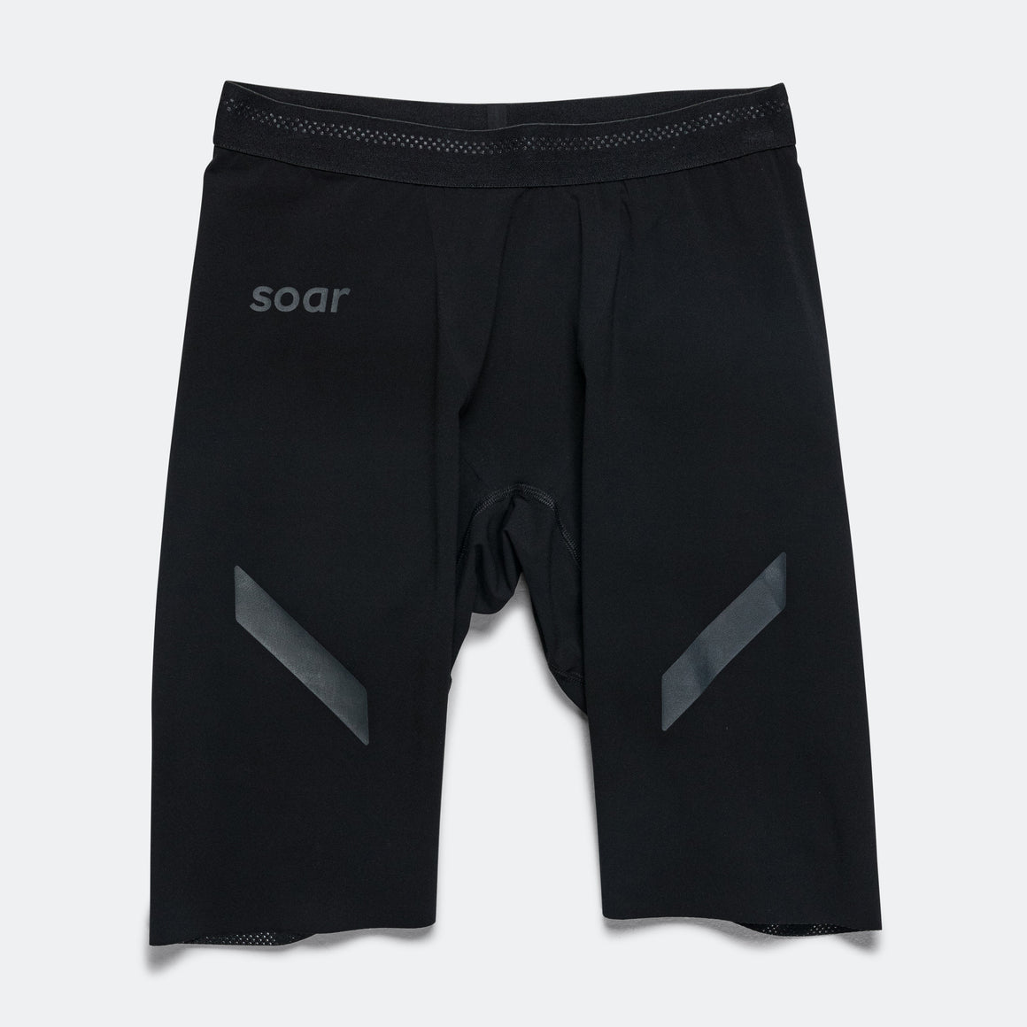 Soar - Mens Half Tights SS25 - Black/Black - Up There Athletics