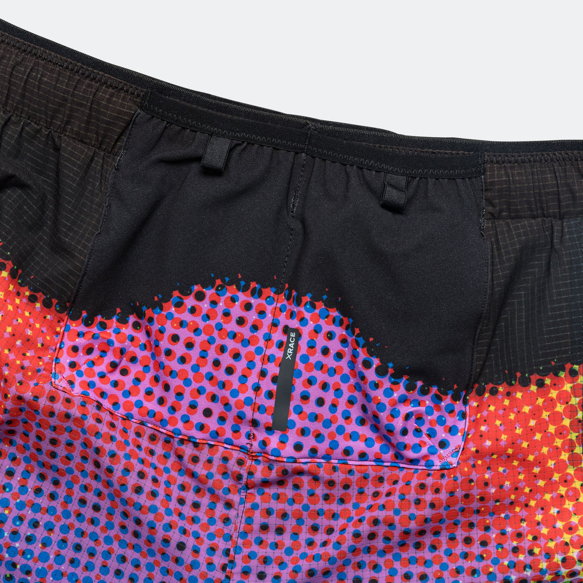 Soar - Mens Marathon Shorts - Black Dot - Up There Athletics