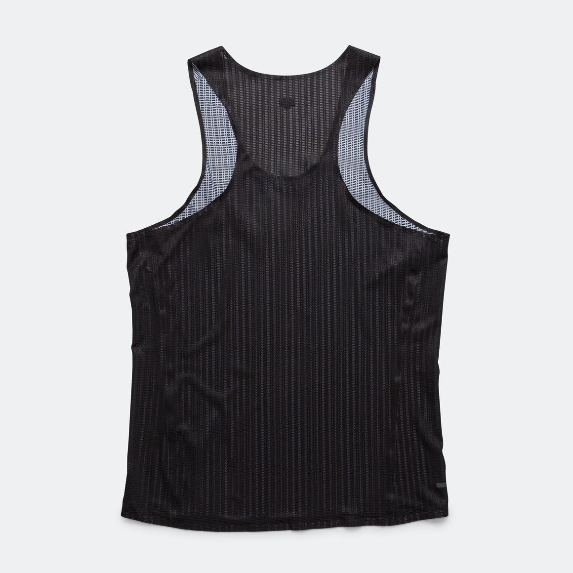 Soar - Mens Race Vest - Black/Black - Up There Athletics