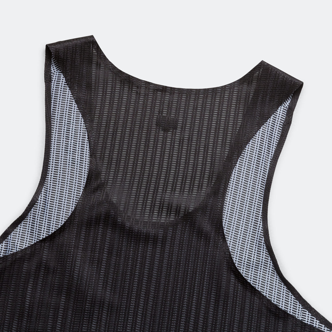 Soar - Mens Race Vest - Black/Black - Up There Athletics