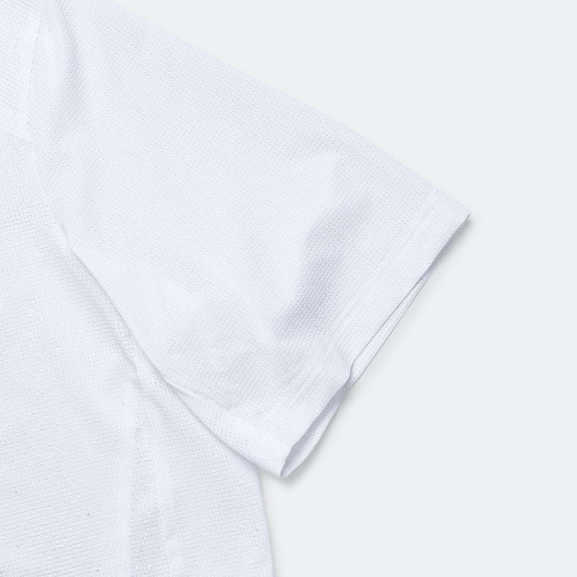 Soar - Mens Eco Tech T - White/White - Up There Athletics
