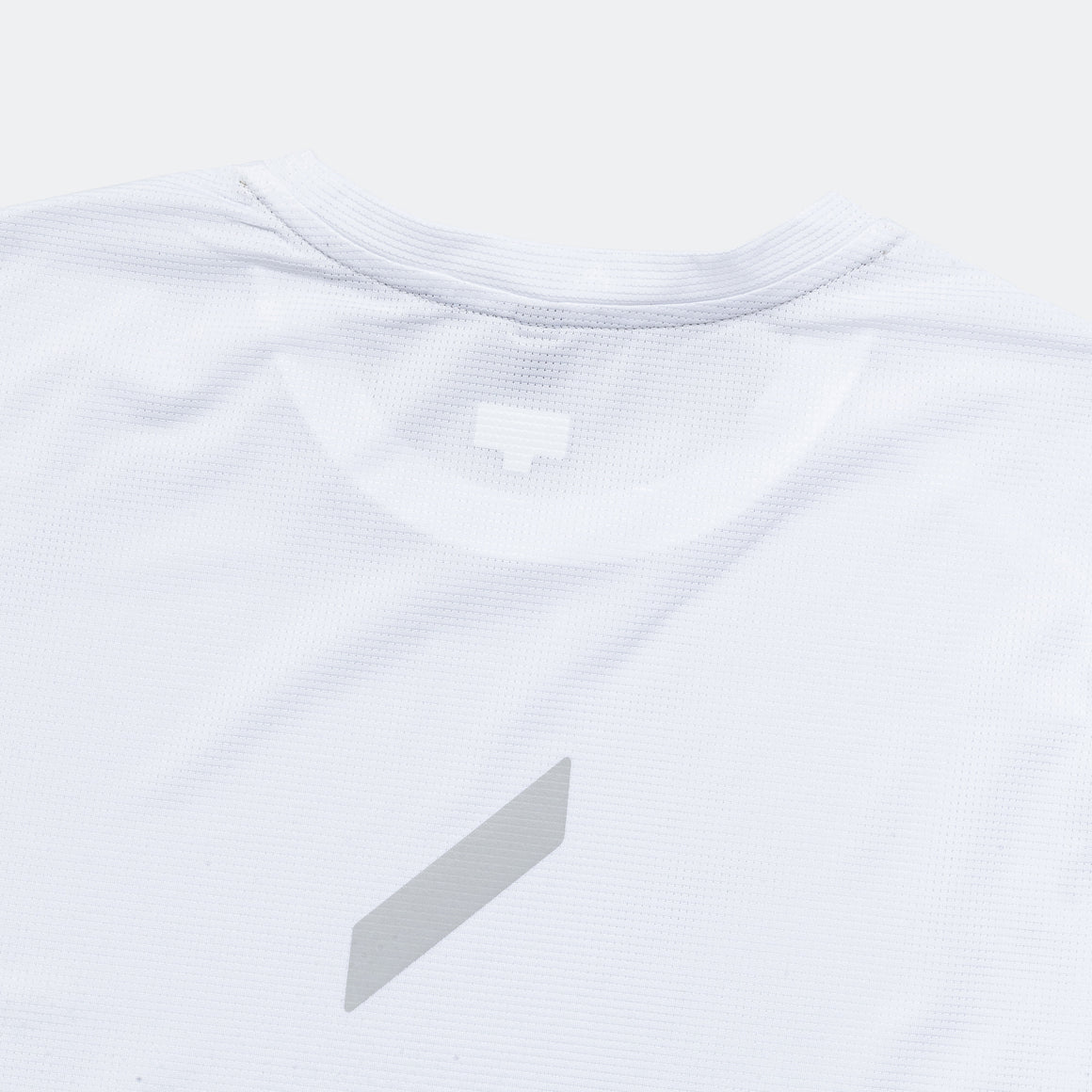 Soar - Mens Eco Tech T - White/White - Up There Athletics