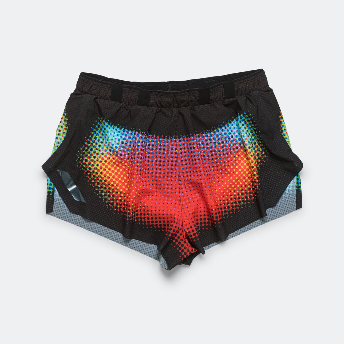 Soar - Womens Marathon Shorts - Black Dot - Up There Athletics