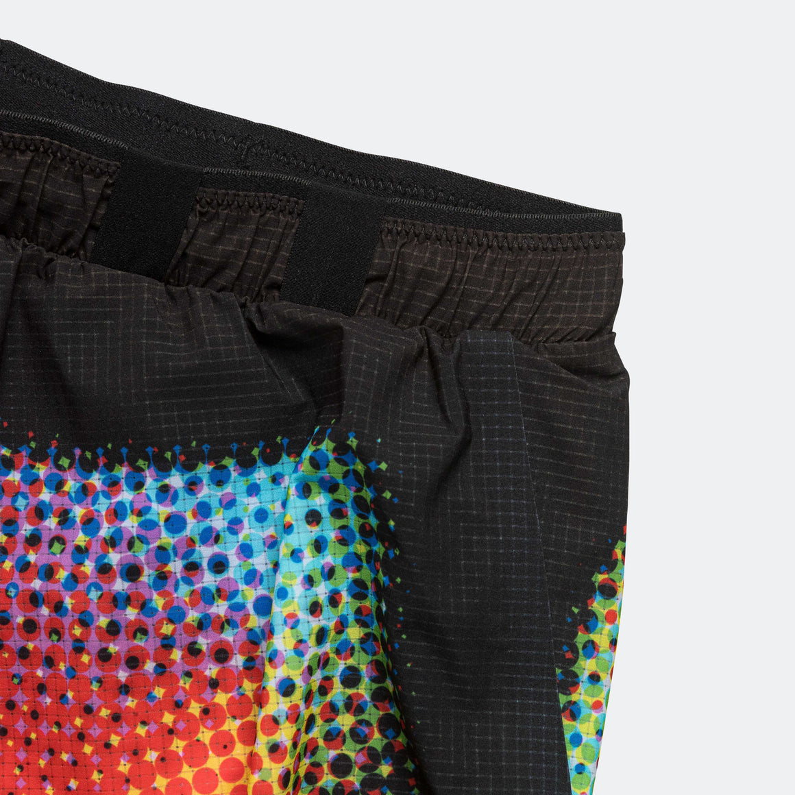 Soar - Womens Marathon Shorts - Black Dot - Up There Athletics