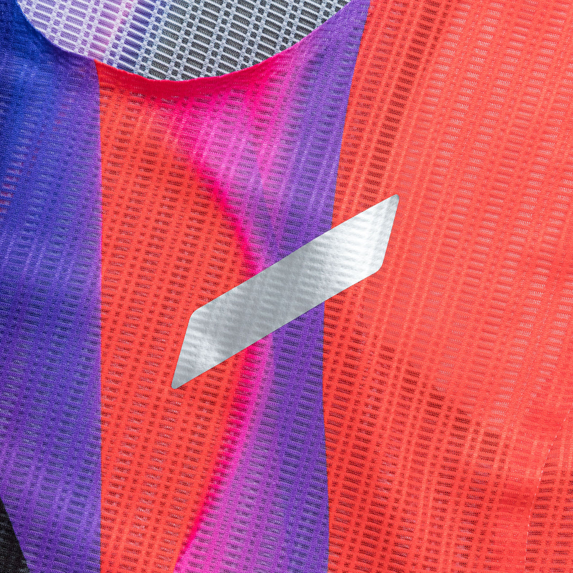 Soar - Womens Race Vest - Black/Blue/Red - Up There Athletics