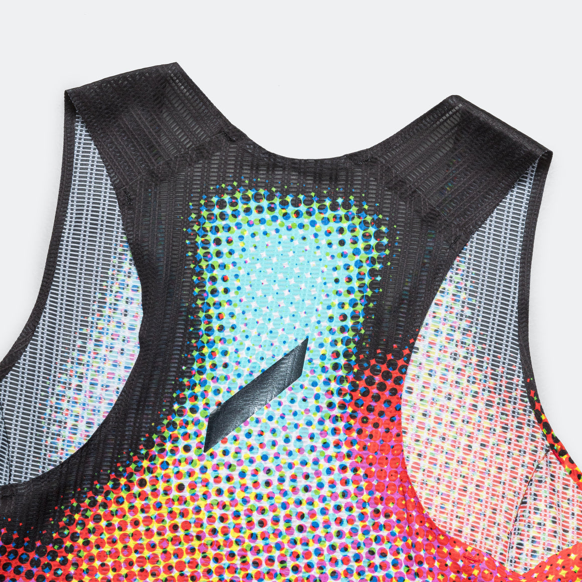 Soar - Womens Race Vest - Black Dot - Up There Athletics
