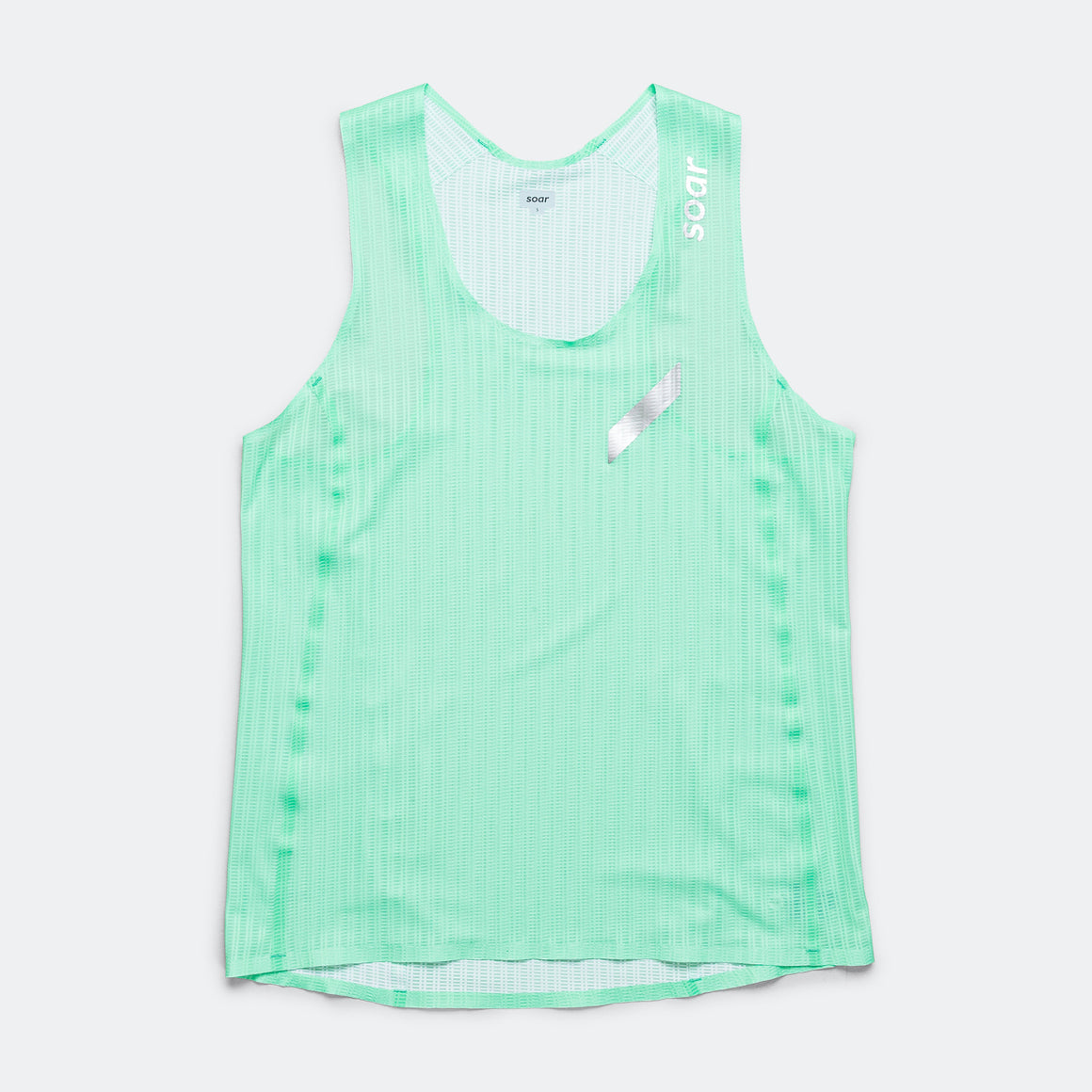Soar - Womens Race Vest - Green/Green - Up There Athletics