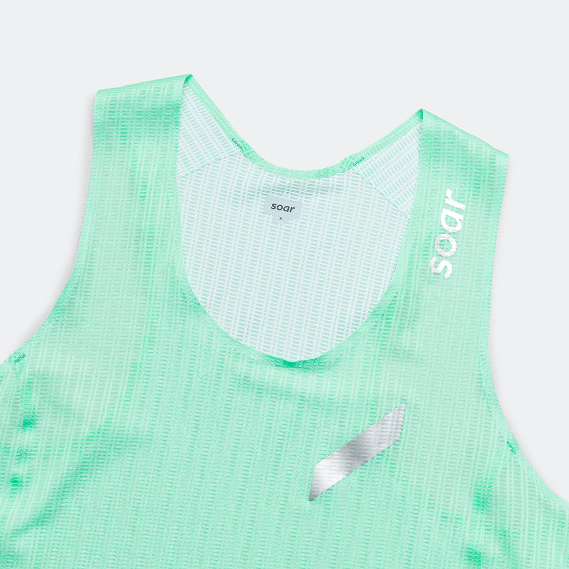 Soar - Womens Race Vest - Green/Green - Up There Athletics