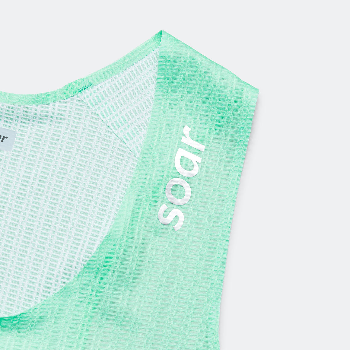 Soar - Womens Race Vest - Green/Green - Up There Athletics