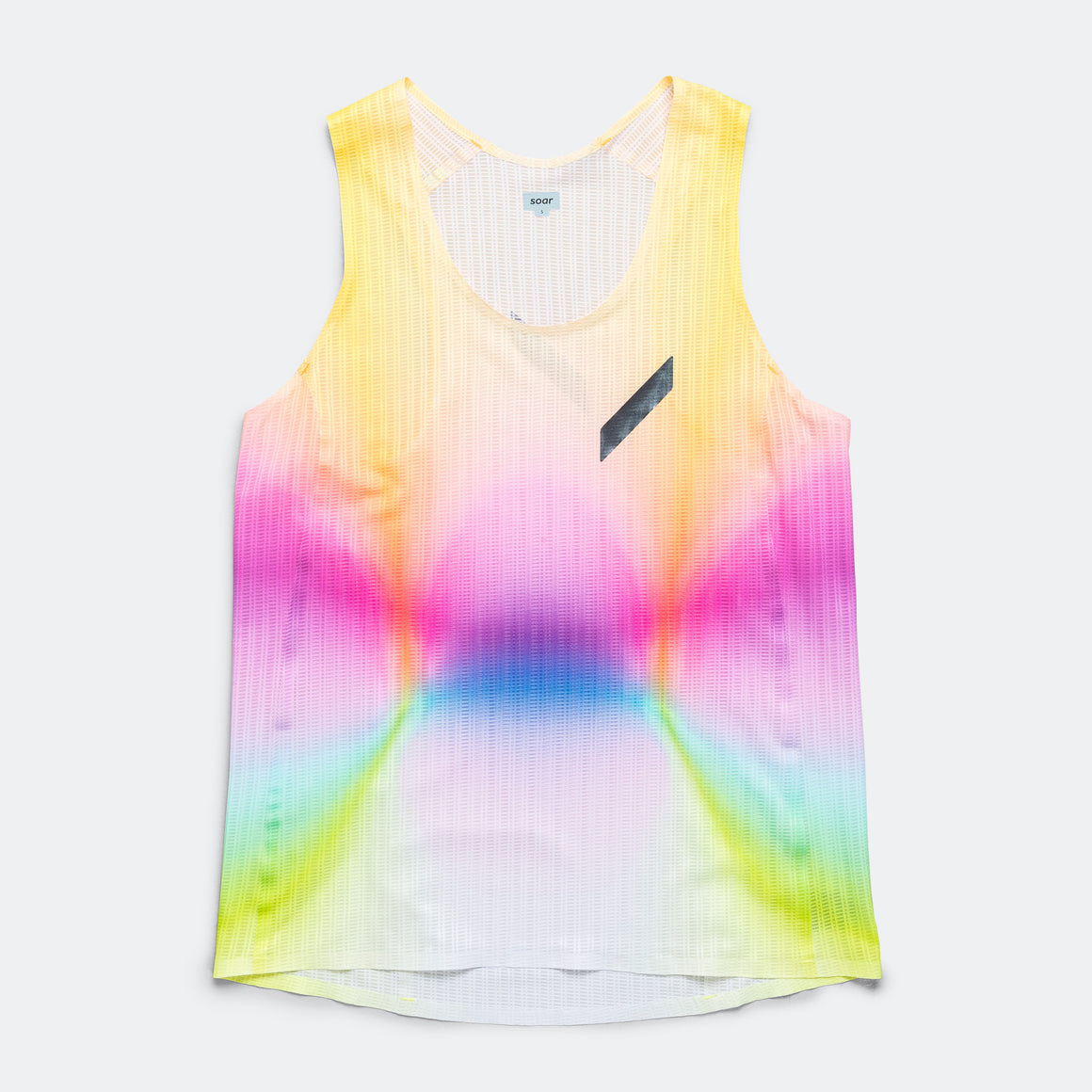 Soar - Womens Race Vest - Summer Rainbow - Up There Athletics