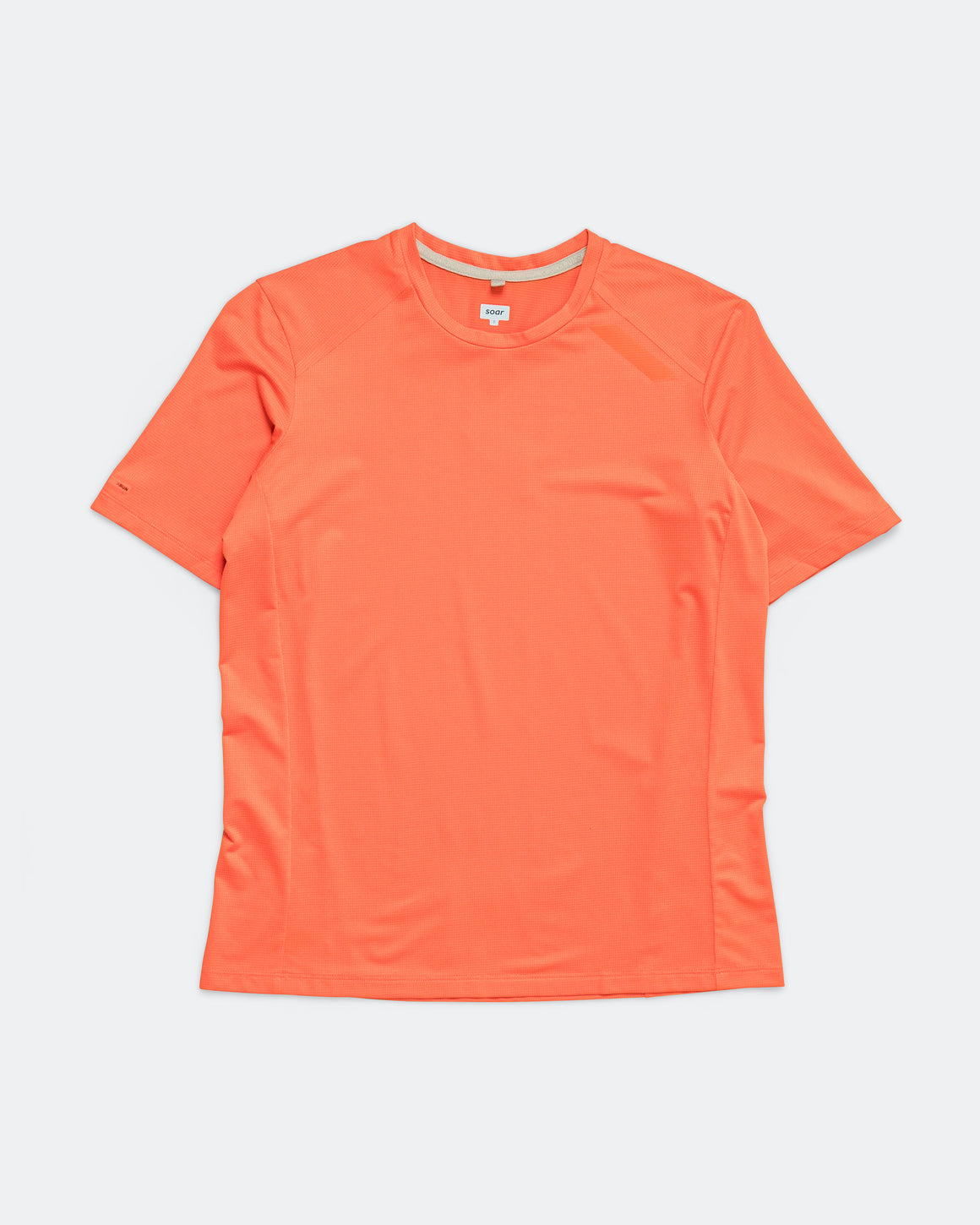 Soar - Womens Eco Tech T - Orange - Up There Athletics