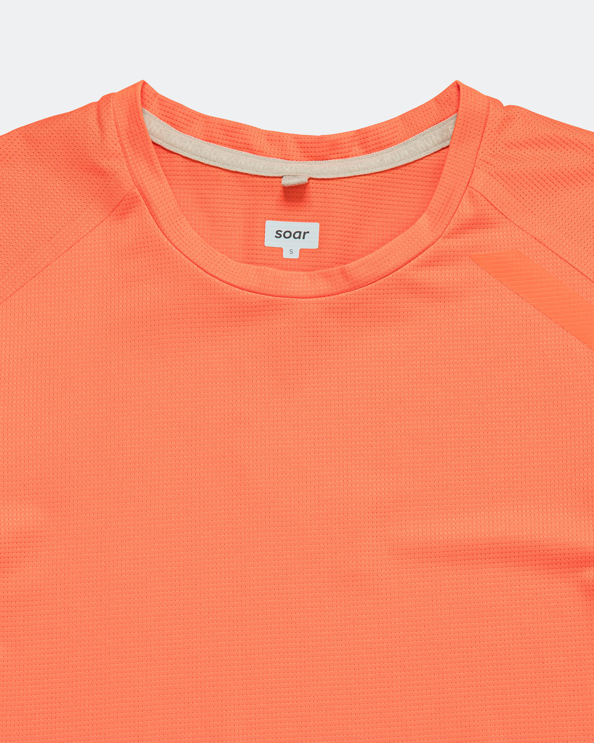 Soar - Womens Eco Tech T - Orange - Up There Athletics