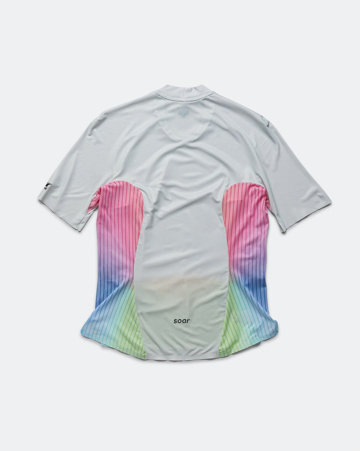 Soar - Womens Trail Race Top x Altra - Rainbow/Grey - Up There Athletics
