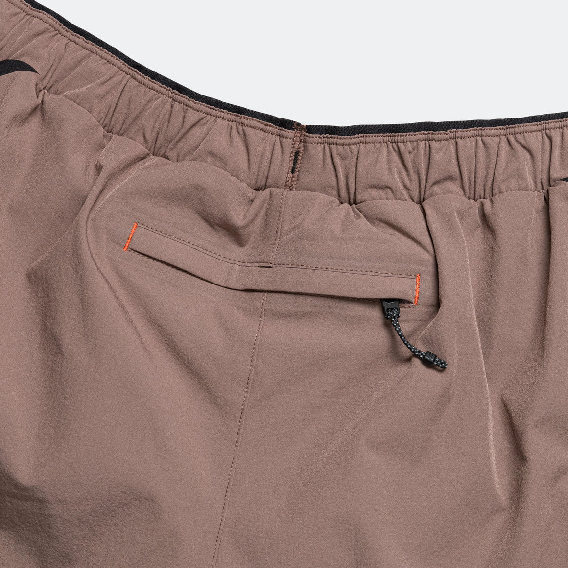 Soar - Womens Run Shorts x Norda - Black/Deep Taupe - Up There Athletics
