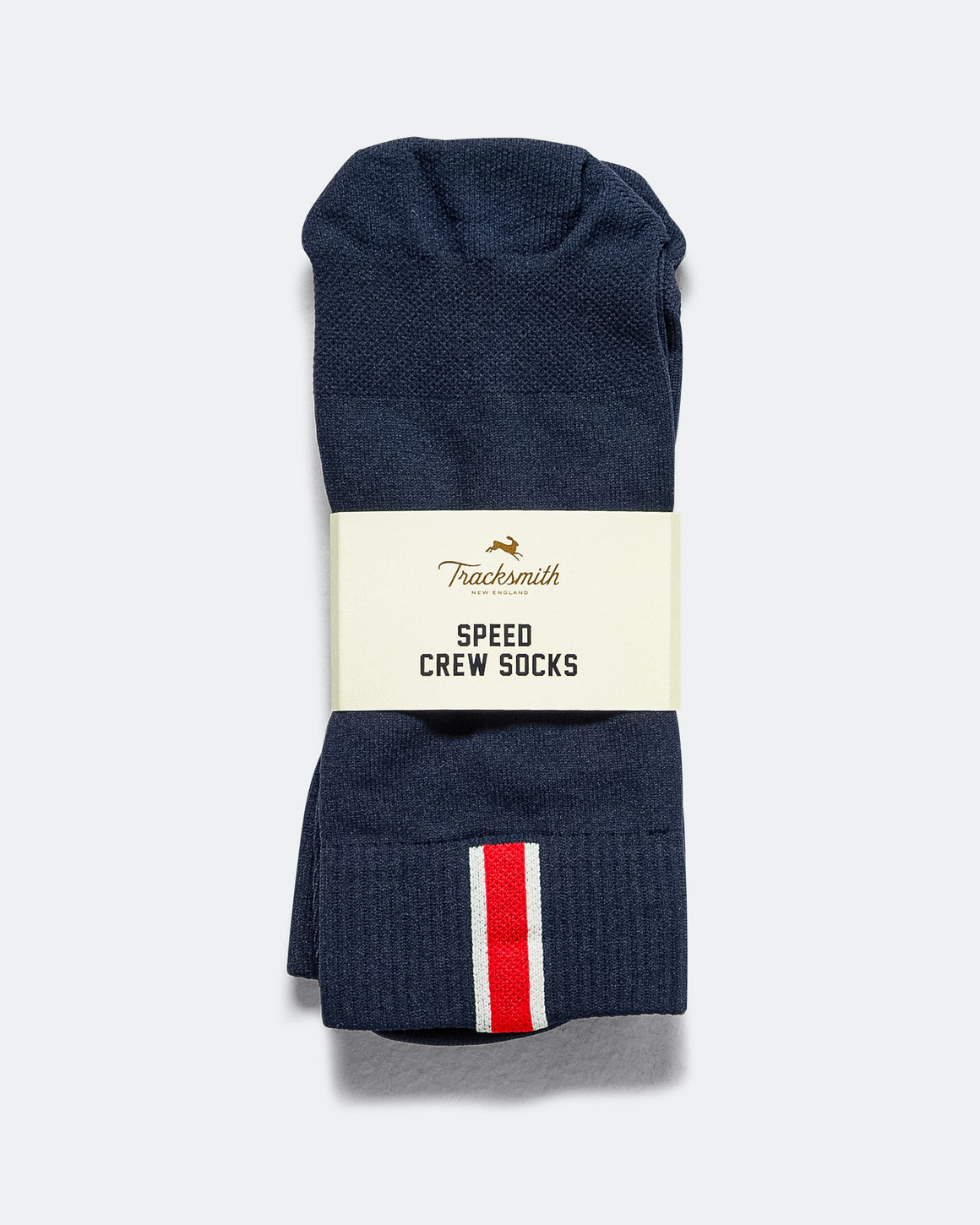 Tracksmith - Speed Crew Sock - Navy - Up There Athletics