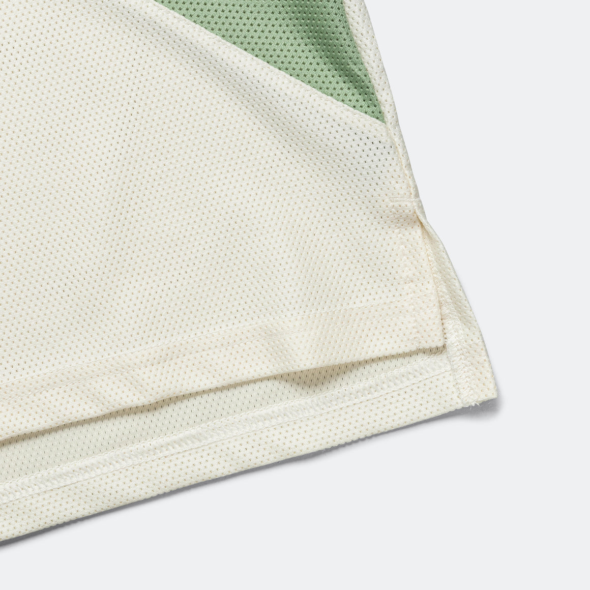 Tracksmith - Mens Van Cortlandt Short Sleeve - Ivory/Loden/Ivory - Up There Athletics