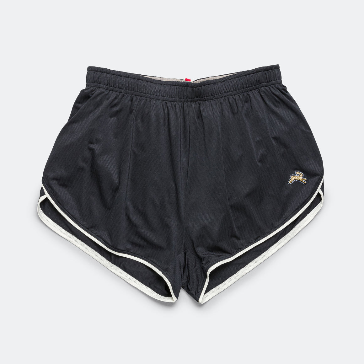 Tracksmith - Mens Twilight Split Shorts - Black/Ivory - Up There Athletics