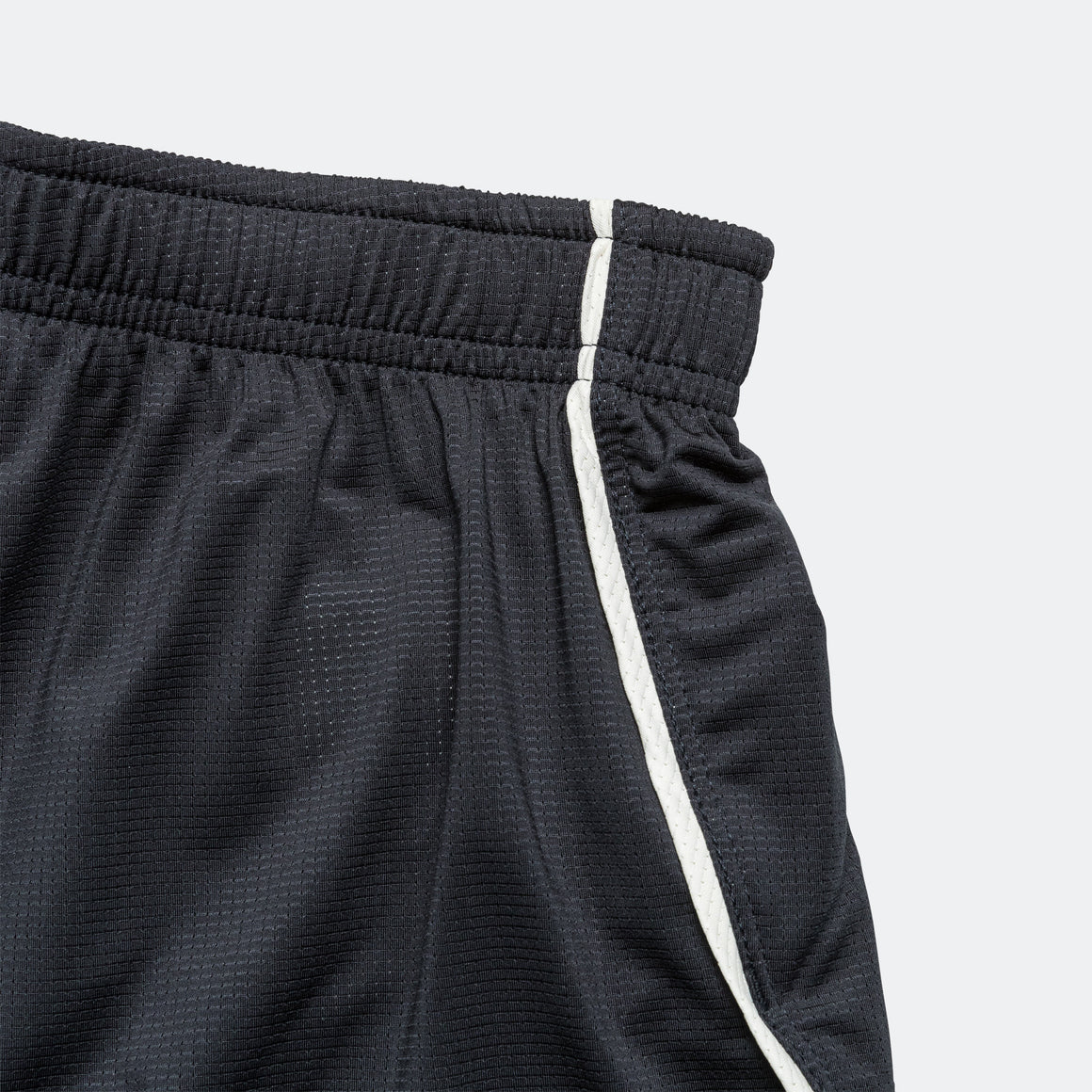 Tracksmith - Mens Twilight Split Shorts - Black/Ivory - Up There Athletics