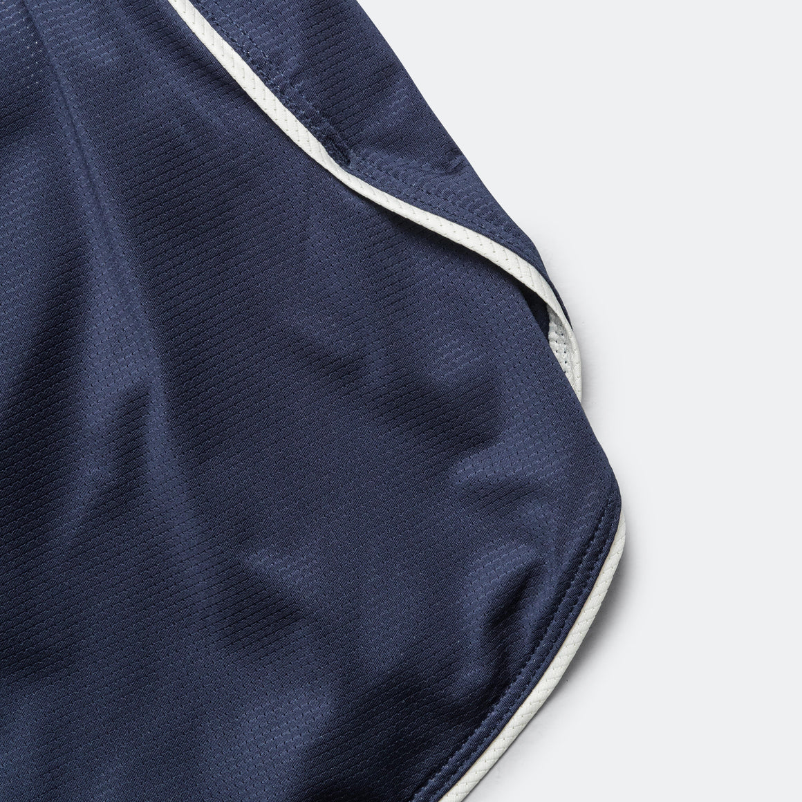 Tracksmith - Mens Twilight Split Shorts - Navy/Ivory - Up There Athletics